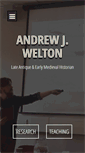 Mobile Screenshot of andrewwelton.com